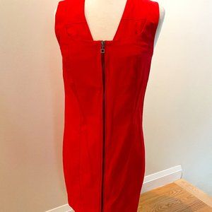Sarah Pacini Front-Zip Dress